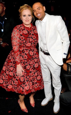 Adele, Chris Brown, Grammy 2013, barfe de la Grammy 2013