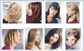 catalog poze coafuri frizuri 2006 par mediu lungime medie