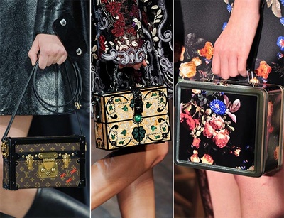 Moda 2015: Genti-cutie si posete geometrice
